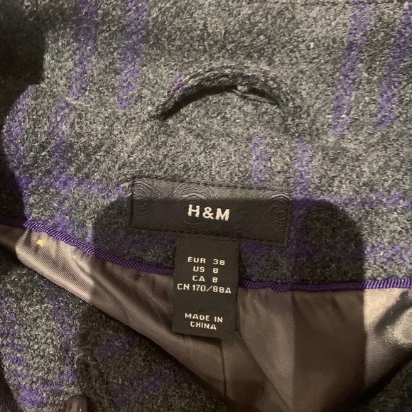 Plaid fall coat - Picture 3 of 3